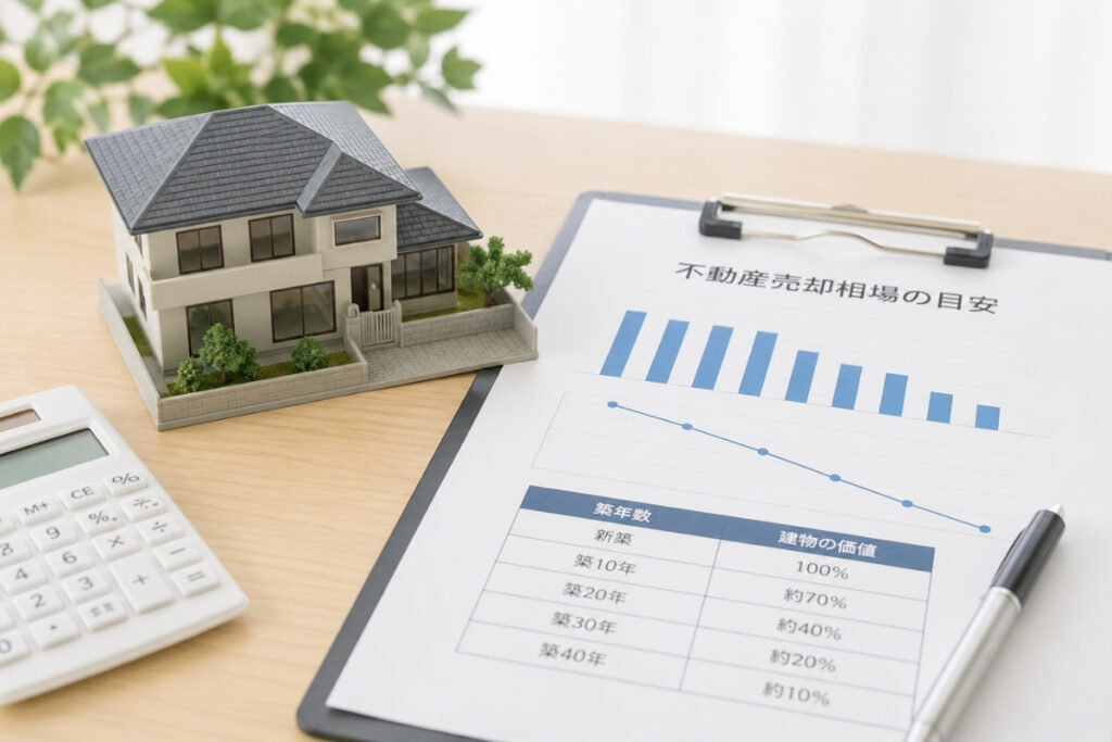 築30年の一戸建ての売却相場