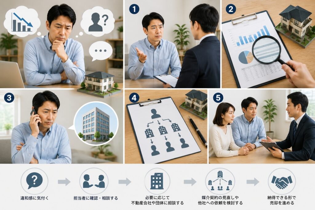 囲い込みが疑われたらどうする？