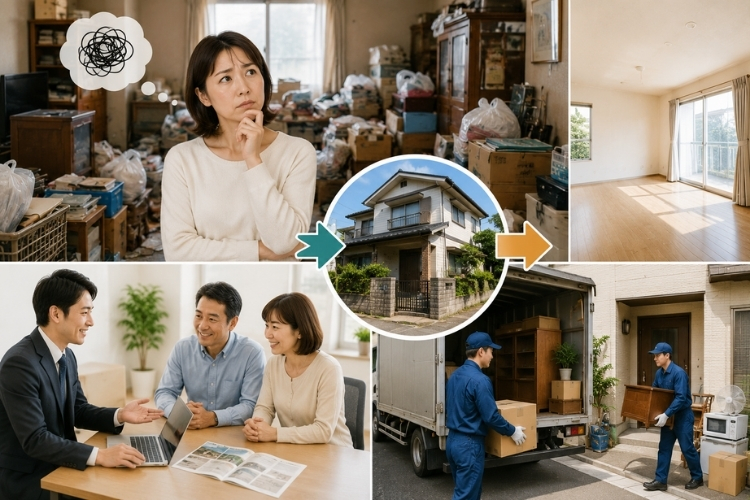 残置物が多い家でも売却できる？