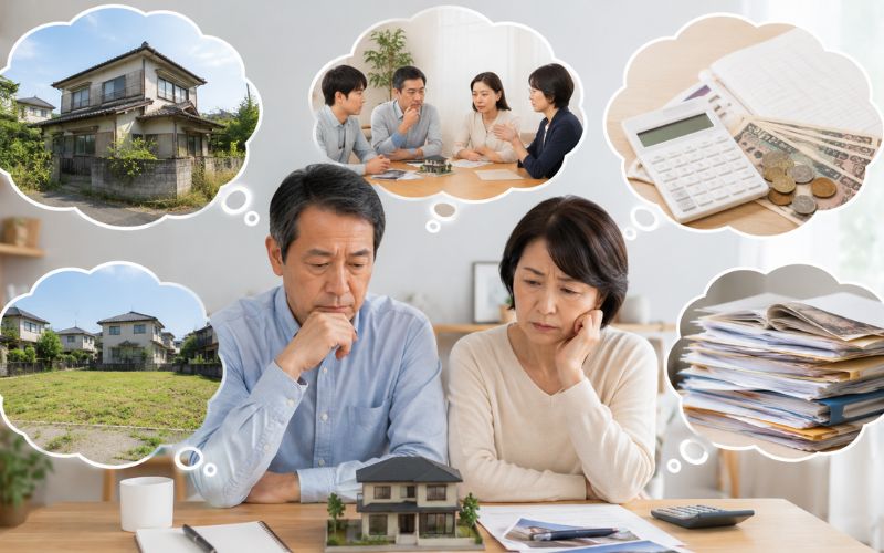不動産整理で多い悩み