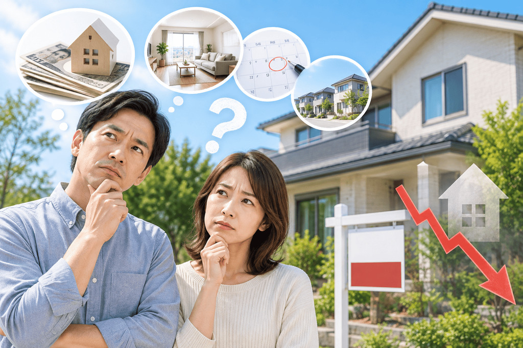 家が売れないからといって、すぐに値下げする必要はない