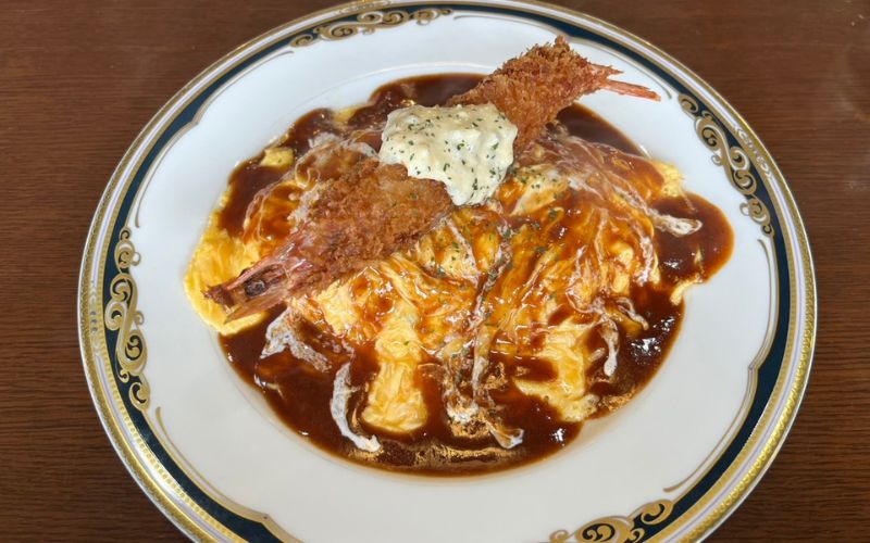 「【岡山市中区倉田】ふわふわ卵と醤油ベースのライスが絶品！洋食喫茶 アドロックへ行ってきました」見出し画像